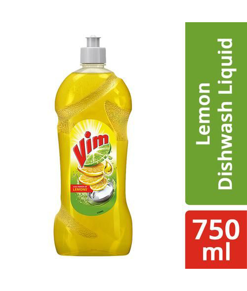 Vim Dishwash Liquid Gel Lemon Ml Bottle Daily Growcer