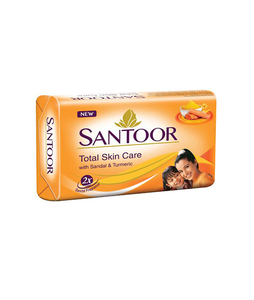 Santoor sandal and turmeric on sale soap